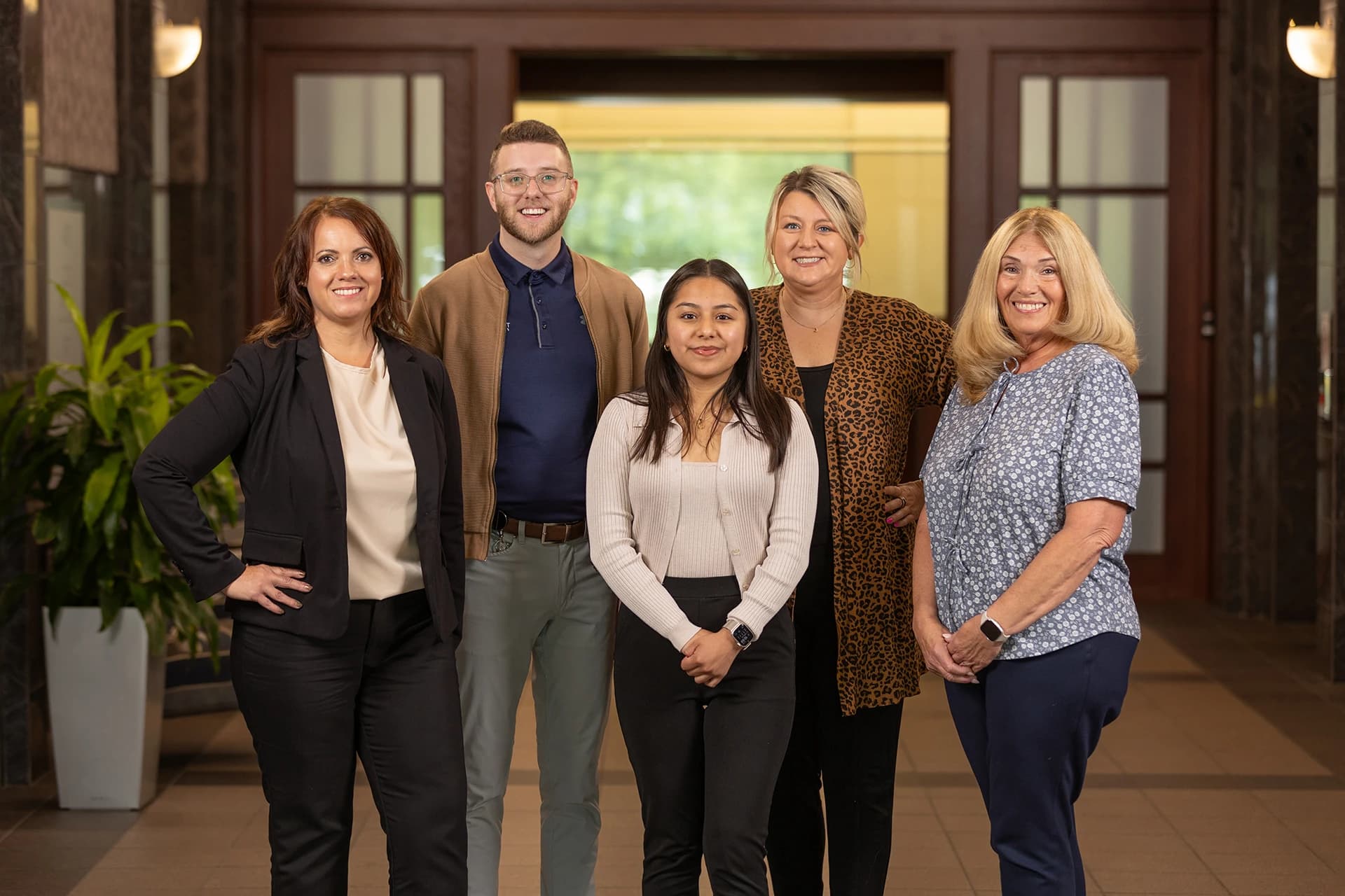 Group photo of DRK employees